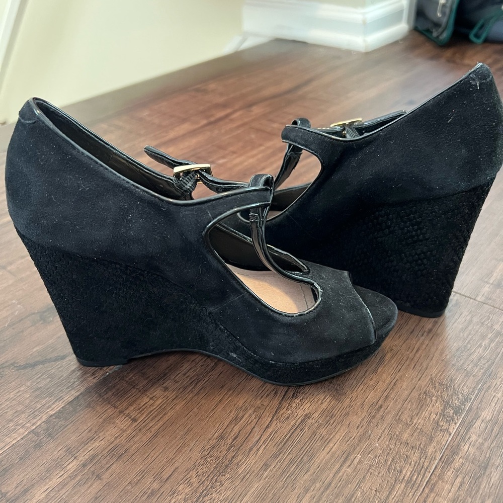 Vince Camuto Open Toe Wedge